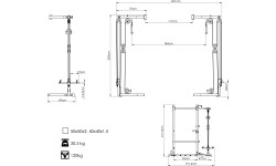 Wyciąg bramowy do klatki rack MS-W108 2.0 - Marbo Sport