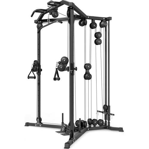 Brama na wolny ciężar z wyciągiem górnym i dolnym MS-W106 2.0 - Marbo Sport