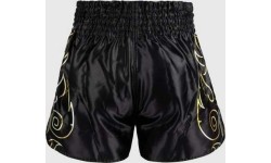 Spodenki Venum VTC Flames Muay Thai - czarny/złoty