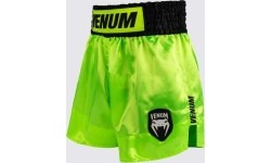 Spodenki Venum Classic Evo Muay Thai - neonowożółte/czarne