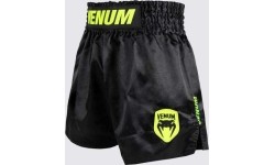 Spodenki Venum Classic Evo Muay Thai - czarny/neon żółty