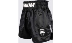 Spodenki Venum Classic Evo Muay Thai - czarny/biały