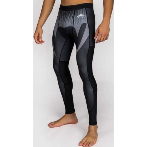 Venum No Gi Spats - czarny/srebrnoszary