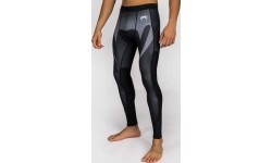 Venum No Gi Spats - czarny/srebrnoszary