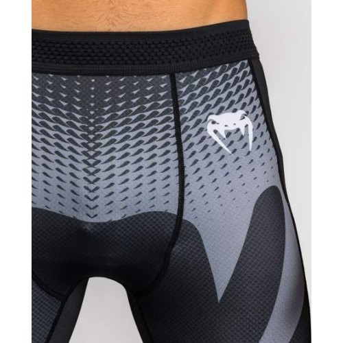 Venum No Gi Spats - czarny/srebrnoszary