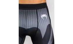 Venum No Gi Spats - czarny/srebrnoszary