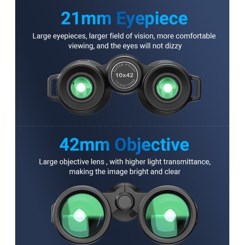 Lornetka wodoodporna 10x42 Apexel