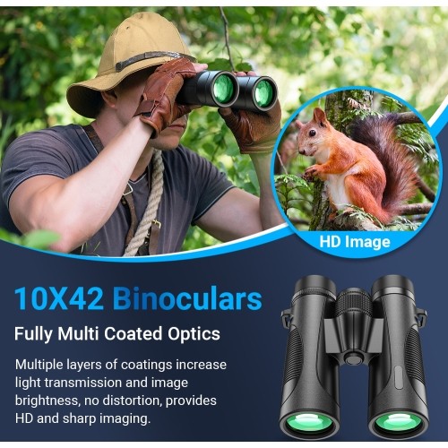 Lornetka wodoodporna 10x42 Apexel