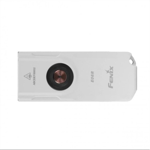 Latarka LED Fenix E06R, biała