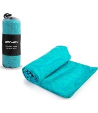 Ręcznik 80x160 cm niebieski Spokey MANDALA TOWEL