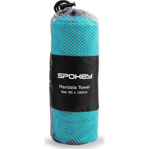 Ręcznik 80x160 cm niebieski Spokey MANDALA TOWEL