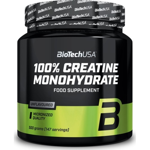 Biotech 100% monohydrat kreatyny, 500 g
