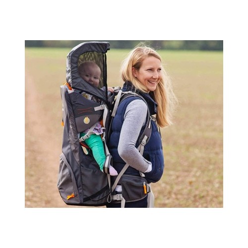 Plecak turystyczny nosidełko dla dziecka LittleLife Cross Country S4, Szary