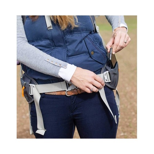 Plecak turystyczny nosidełko dla dziecka LittleLife Cross Country S4, Szary