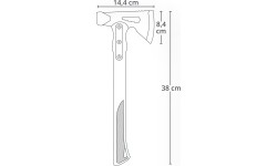 Origin Outdoors Uniwersalny topór „Survival”