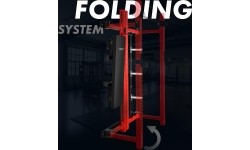 WISZĄCY REGAŁ SIŁOWY Z ŁAWKĄ KLT34 CZERWONY HMS FITNESS