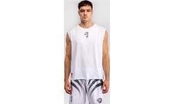 Koszulka bez rękawów Venum x Mike Tyson Tiger – optyczna biel