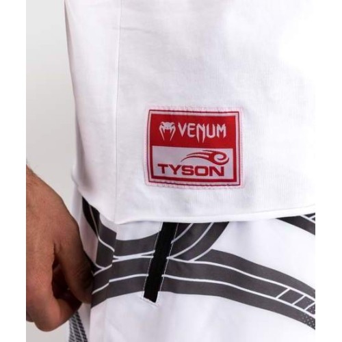 Koszulka bez rękawów Venum x Mike Tyson Tiger – optyczna biel