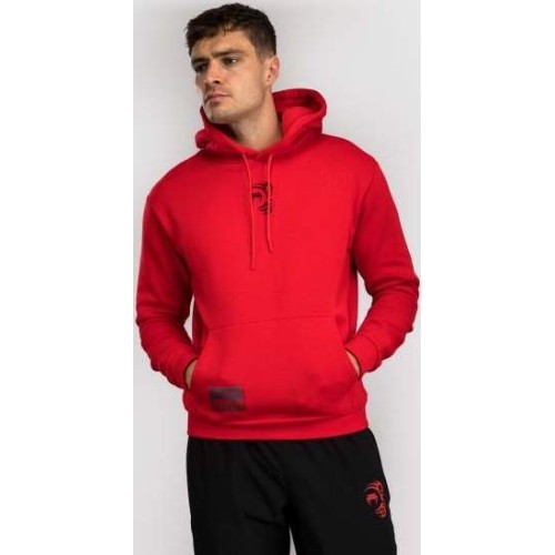 Bluza z kapturem Venum x Mike Tyson Tiger – intensywna czerwień/głęboka czerń