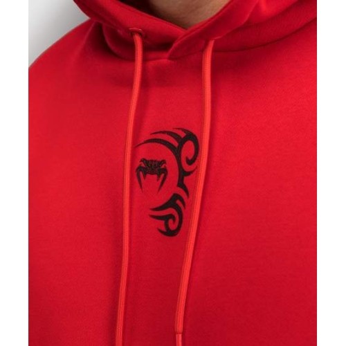 Bluza z kapturem Venum x Mike Tyson Tiger – intensywna czerwień/głęboka czerń