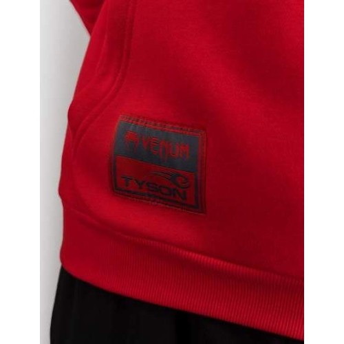 Bluza z kapturem Venum x Mike Tyson Tiger – intensywna czerwień/głęboka czerń