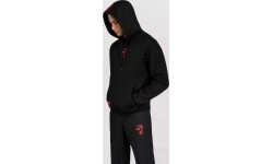 Bluza z kapturem Venum x Mike Tyson Tiger – głęboka czerń/intensywna czerwień