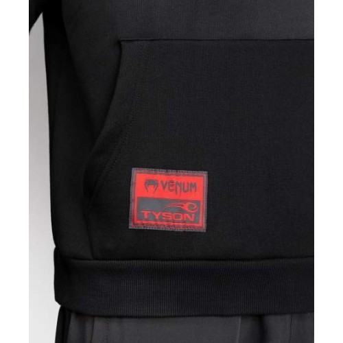 Bluza z kapturem Venum x Mike Tyson Tiger – głęboka czerń/intensywna czerwień