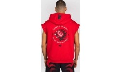 Bluza bez rękawów Venum x Mike Tyson Tiger – intensywna czerwień/głęboka czerń