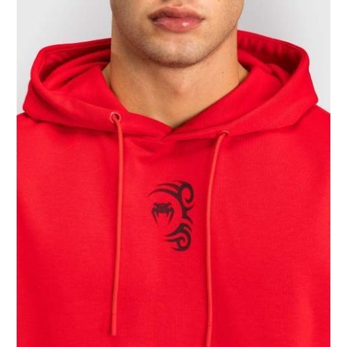 Bluza bez rękawów Venum x Mike Tyson Tiger – intensywna czerwień/głęboka czerń