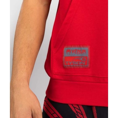 Bluza bez rękawów Venum x Mike Tyson Tiger – intensywna czerwień/głęboka czerń