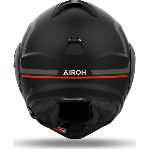 Kask motocyklowy z podnoszoną szybką AIROH MATHISSE 2 Genius P/J Matte Orange