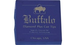 Skórki do kija bilardowego Buffalo Diamond Plus 12 mm, 50 szt.