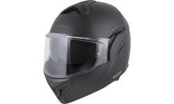 Kask motocyklowy z podnoszoną szybką Cassida MultiFlip Solid BlackOut P/J - černá matná/černá