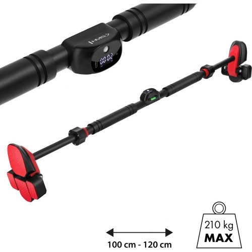 DRZWIOWA DRĄŻEK DO PODCIĄGANIA Z CZTEROKROTNYM WSPARCIE I LICZNIKIEM DD501 HMS
