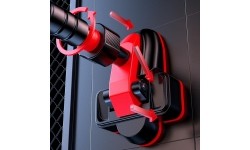 DRZWIOWA DRĄŻEK DO PODCIĄGANIA Z CZTEROKROTNYM WSPARCIE I LICZNIKIEM DD501 HMS