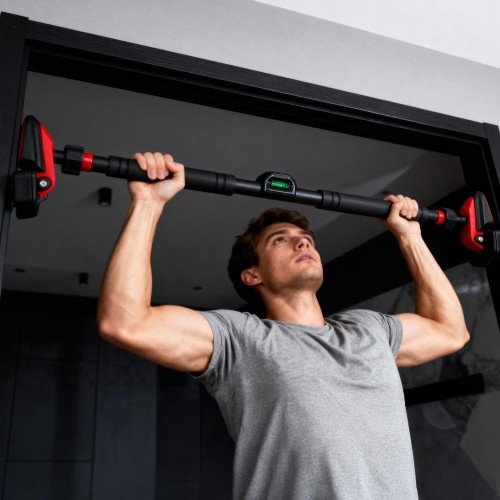 DRĄŻEK DO PODCIĄGANIA SIĘ Z CZTEROKROTNYM WSPARCIE I LICZNIKIEM DD500 HMS