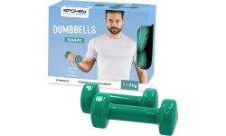 Zestaw hantli winylowych Spokey SHAPE 2x 2 kg