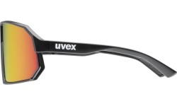 Okulary Uvex sportstyle 237 black matt / mirror red