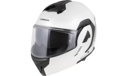Flip-Up Motorcycle Helmet Cassida MultiFlip Solid P/J - Bílá perleť/černá