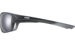Okulary Uvex Sportstyle 230 black mat / litemirror silver