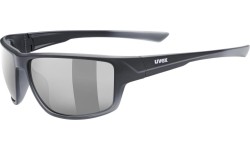 Okulary Uvex Sportstyle 230 black mat / litemirror silver