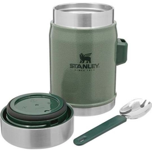 Termos na żywność Stanley Classic Legendary 0,4 l, zielony, ze sztućcem spork