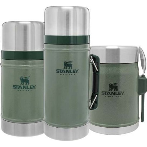 Termos na żywność Stanley Classic Legendary 0,4 l, zielony, ze sztućcem spork