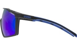 Okulary Uvex mtn perform black-blue matt / mirror blue
