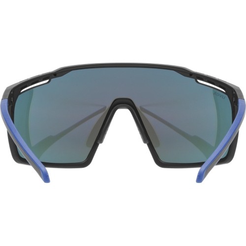 Okulary Uvex mtn perform black-blue matt / mirror blue