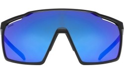 Okulary Uvex mtn perform black-blue matt / mirror blue