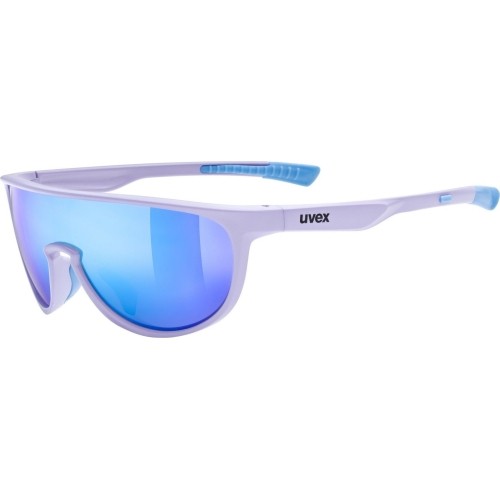 Okulary Uvex sportstyle 515 lavender matt / mirror blue
