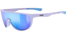 Okulary Uvex sportstyle 515 lavender matt / mirror blue
