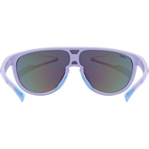 Okulary Uvex sportstyle 515 lavender matt / mirror blue