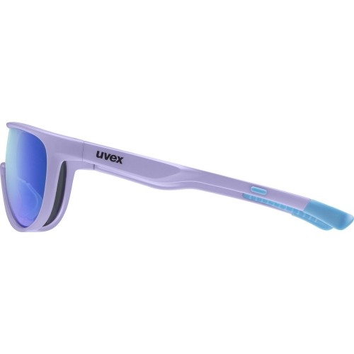 Okulary Uvex sportstyle 515 lavender matt / mirror blue